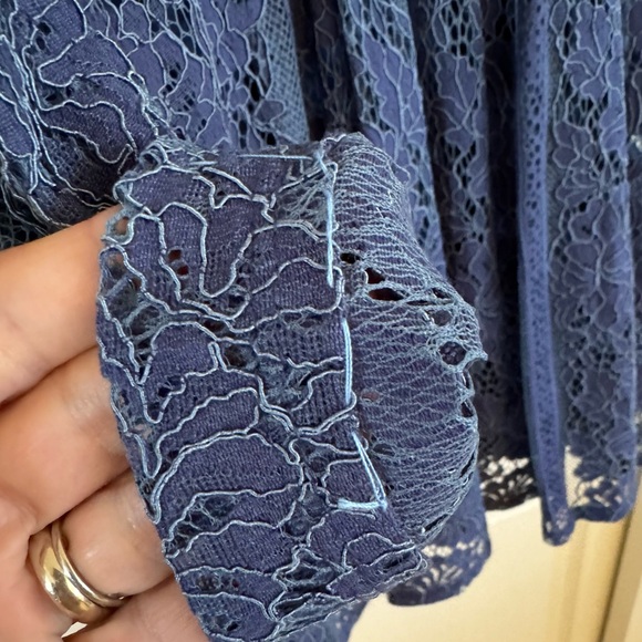 Xtraordinary Lace Long Sleeve Mini Dress - Picture 4 of 7